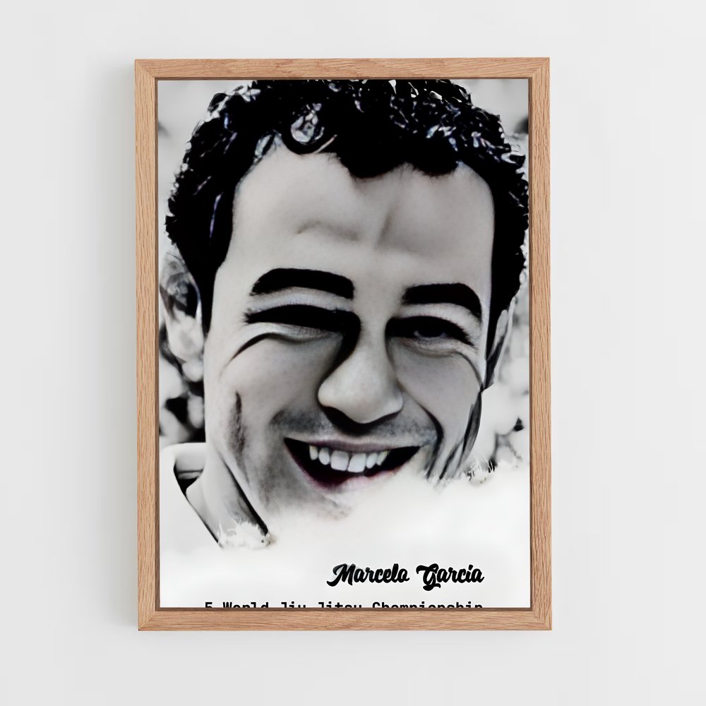 Poster Sourire de Marcelo – affiche Jiu-jitsu brésilien (vue 4)